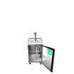 Atosa MKC23GR 23" Keg Cooler - S/S-with 1 Dual Tap Tower Dimension: 23 W * 31-1/10 D * 39-3/10 H