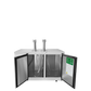 Atosa MKC58GR 58'' Keg Cooler -S/S-with 2 Dual Tap Towers Dimension: 57-4/5 W * 28-1/10 D * 40-1/10 H
