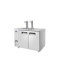 Atosa MKC58GR 58'' Keg Cooler -S/S-with 2 Dual Tap Towers Dimension: 57-4/5 W * 28-1/10 D * 40-1/10 H
