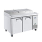 Atosa MPF8202GR 67'' Pizza Prep Table Dimensions: 67 W * 33-1/10 D * 44 H