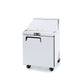 Atosa MSF8301GR 27'' Sandwich Prep. Table with 8 S/S Pans Dimensions: 27-1/2 W * 30 D * 44-3/10 H