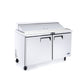 Atosa MSF8302GR 48'' Sandwich Prep. Table with 12 S/S Pans Dimensions: 48-1/5 W * 30 D * 44-3/10 H