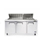 Atosa MSF8308GR 72'' Mega top Sandwich Prep. Table with 30 S/S Pans Dimensions: 72-7/10 W * 34 D * 46-3/5 H