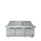 Atosa MSF8308GR 72'' Mega top Sandwich Prep. Table with 30 S/S Pans Dimensions: 72-7/10 W * 34 D * 46-3/5 H