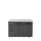 Atosa SBB48GRAUS2 48" Back Bar Cooler Shallow Depth (Black Exterior) Dimension: 48 W * 24-1/2 D * 40-1/10 H