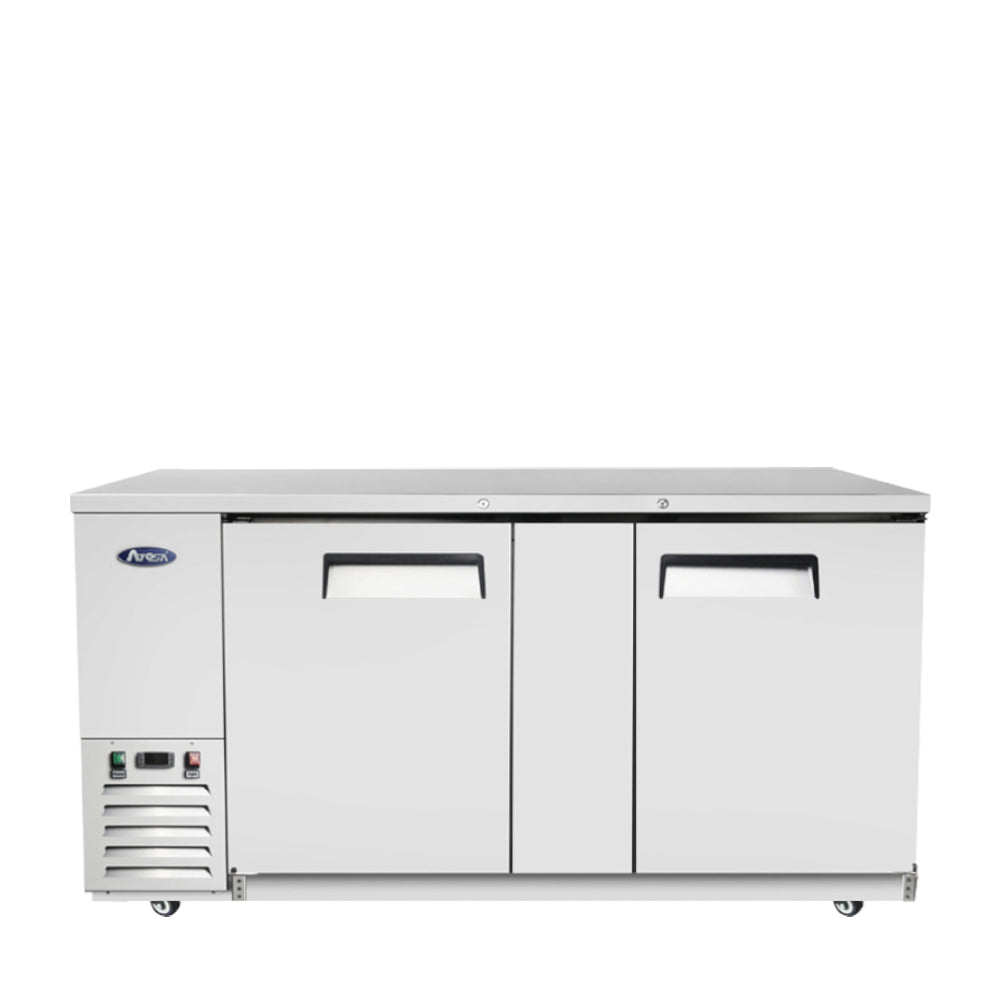 Atosa SBB69GRAUS1 69" Back Bar Cooler Shallow Depth (S/S Exterior) Dimension: 68 W * 24-1/2 D * 40-1/10 H