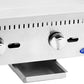Atosa ATMG-24* HD 24'' Manual Griddle with Total 60,000 B.T.U.