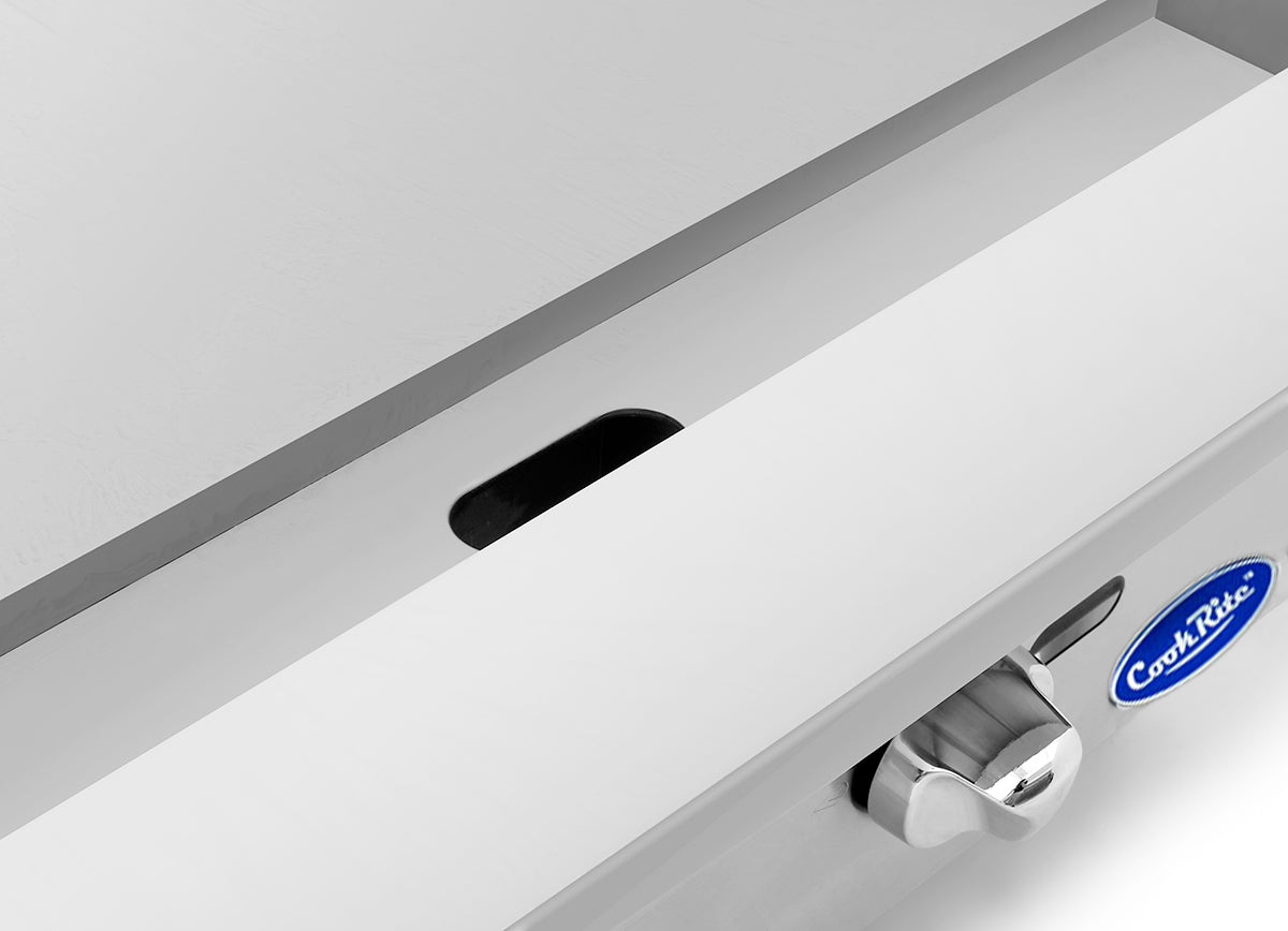 Atosa ATMG-24* HD 24'' Manual Griddle with Total 60,000 B.T.U.