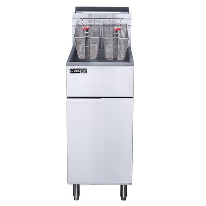Dukers DCF4-NG Natural Gas Fryer with 4 Tube Burners