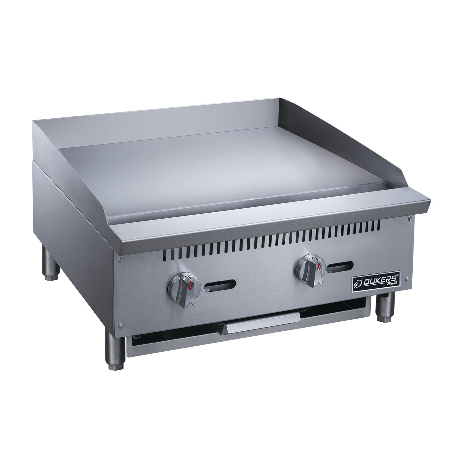 Dukers DCGMA24 24 in. W Griddle with 2 Burners