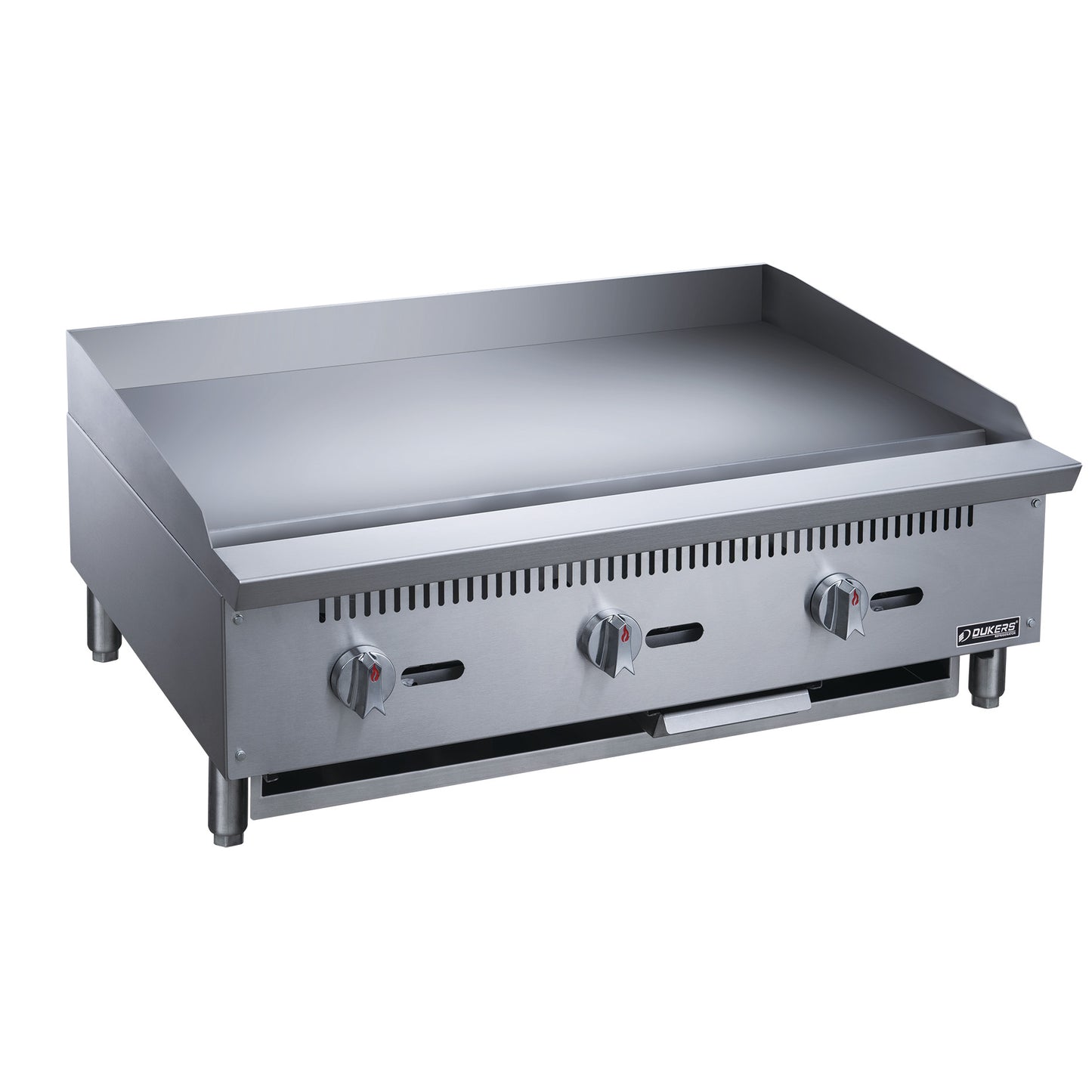 Dukers DCGMA36 36 in. W Griddle with 3 Burners