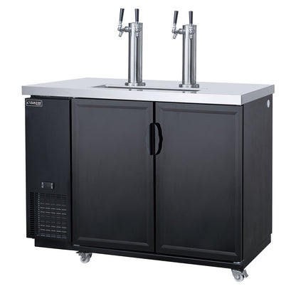 Dukers DKB48-M2 Dual Tap Kegerator